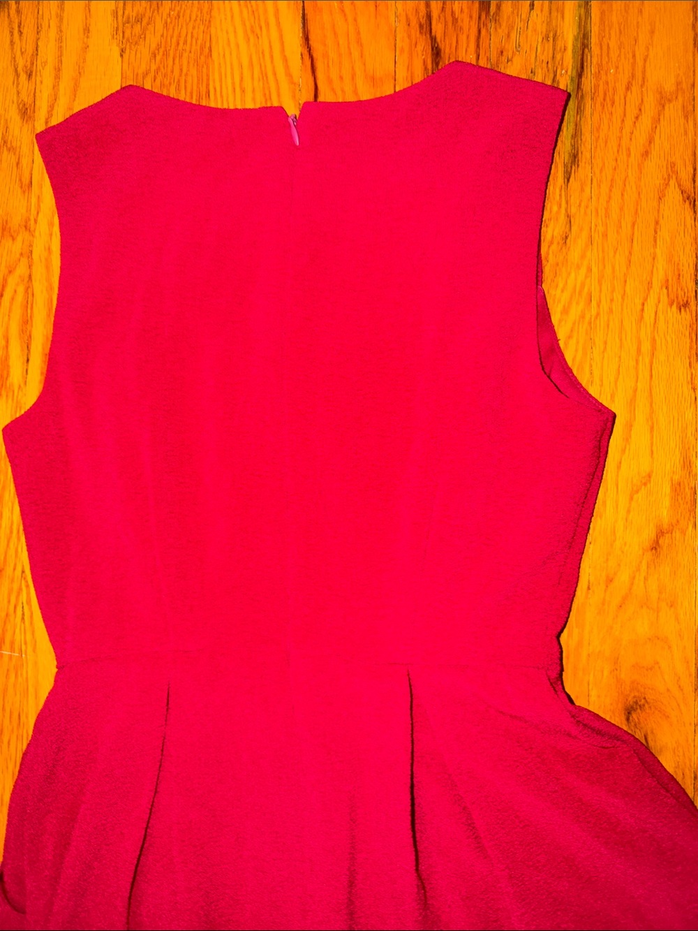 Speechless Raspberry Keyhole Fit & Flare Dress - Picture 5 of 5
